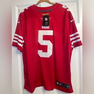 Trey Lance San Francisco 49ers Nike Vapor Limited Jersey - Scarlet